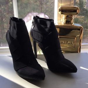 Black ankle boot